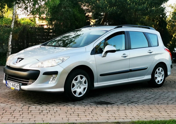 Peugeot 308 cena 19200 przebieg: 204100, rok produkcji 2010 z Okonek małe 781